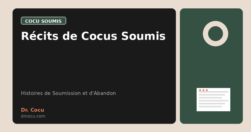 Récits de Cocus Soumis